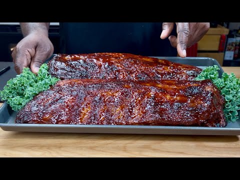 How To Make Perfect (Oven Baked ) Baby Back BBQ Ribs No Grill Required!!!