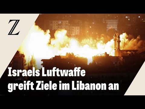 Israel beschießt Ziele in Vororten von Beirut