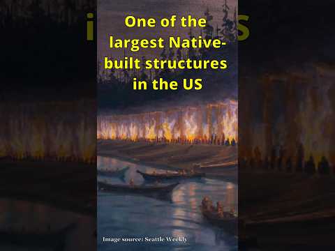 Washington's Largest Pre-European Building, Old Man House #shorts