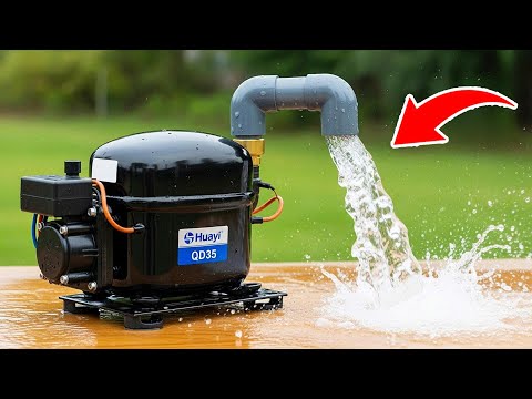 Hidden uses for fridge compressor! Try to reuse old fridge compressor and It will SHOCK you