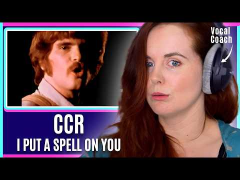 I Finally Heard CCR… | Creedence Clearwater Revival - I Put a Spell On You Vocal Coach Reaction