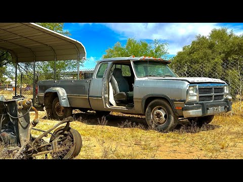 Abandoned 1993 Dodge Ram Cummins , will it run & drive after 18 years ?