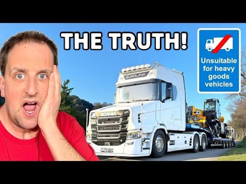 TIGHT DEVON LANES IN A SCANIA 770s T-CAB… BUT IS IT MINE?? | #truckertim