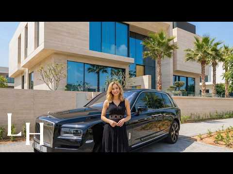 Inside an Ultra Luxury $38,000,000 Dubai Villa with Rooftop Pool & City Views