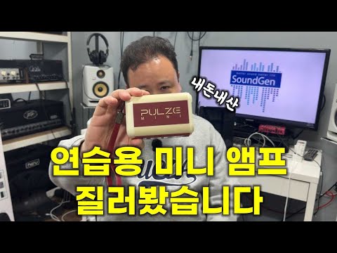 연습용 기타 앰프 내돈 내산으로 덜컥 사봤습니다. 과연 일렉 기타 연주 생활을 한층 업그레이드 해줄까? Hotone Pulze Mini 앰프 리뷰