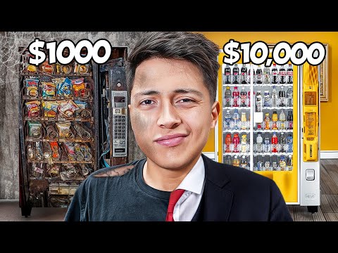 I Tested a $1,000 vs $10,000 Vending Machine!