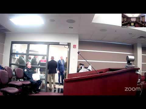 TN POST Commission Informal Hearing December 11, 2025