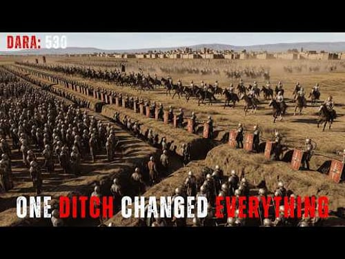 Battle of Dara (530): The Brilliant Defense — How Roman Trenches Annihilated the Persian Army