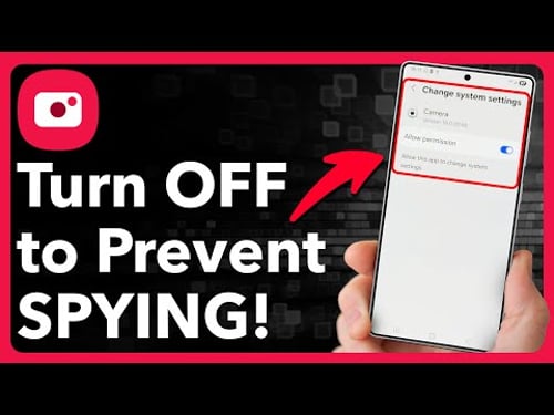 Your Phone’s Camera Is ALWAYS On And Spying On You. Turn This OFF