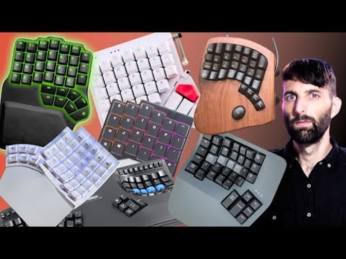 I tried every ergonomic keyboard (clear winner)