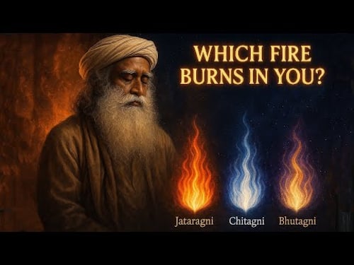 Ignite Your Inner Fire :Jataragni, Chitagni & Bhutagni Explained by Sadhguru