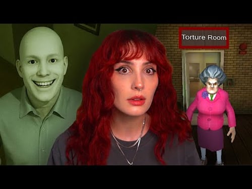 Playing Terrible "Scary" Games