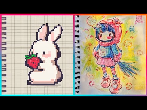 50 Cool Drawings to Do When Bored | Sketchbook Ideas