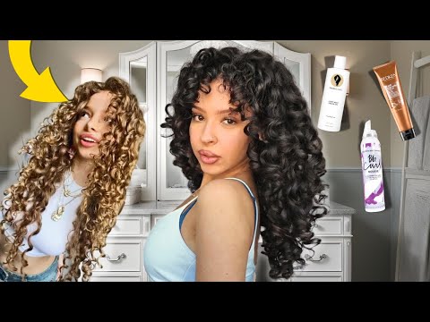 I Tried Sunday KALOGERAS Curly Hair Routine...The Results Will SHOCK You