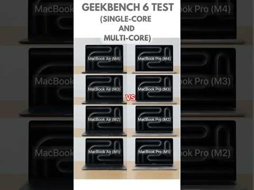 Apple M4 vs M3 Speed Test: SHOCKING Results! 🚀 #shorts#mac #viral