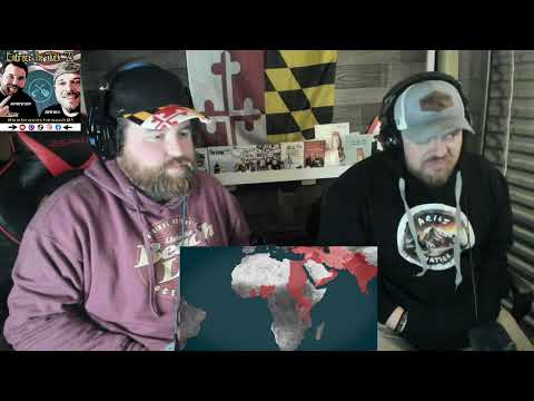 Who HAVEN'T They Invaded?! Americans React To "Every Country England Has Invaded: Visualized"