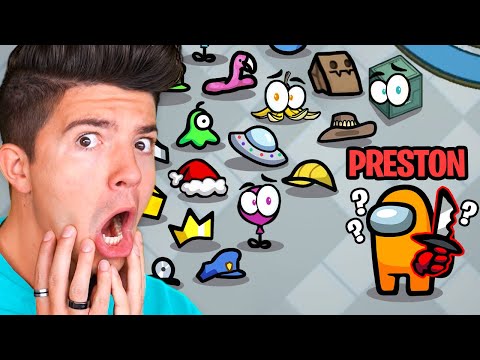 100 Player PROP HUNT in Among Us! - Mod