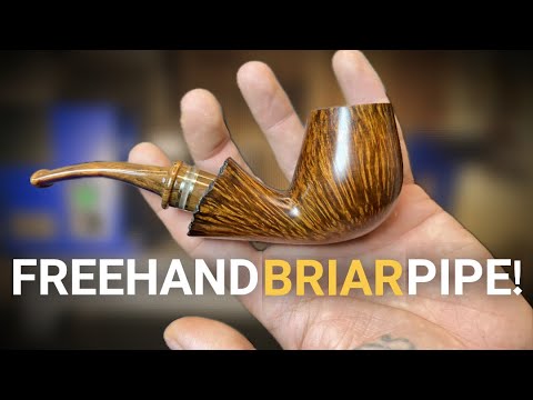 Handmade Freehand Briar Pipe Making – DIY