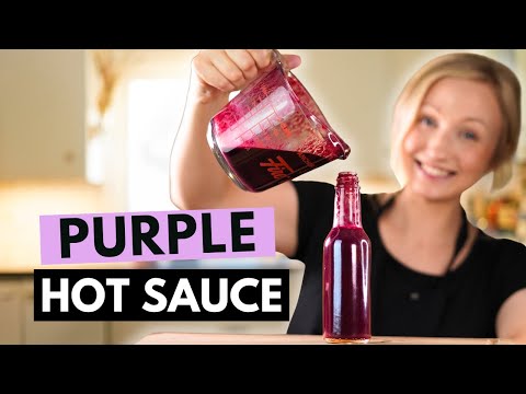 Pepper Geek Makes PURPLE Hot Sauce