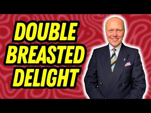 DOUBLE BREASTED DELIGHT | THE RESURGENCE OF THE TRADITIONAL DOUBLE BREASTED JACKET