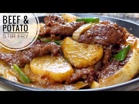 Beef And Potato Stir Fry | Tender And Juicy Beef Stir Fry Recipe