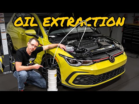 Will an Oil Extractor get all the Oil? | MK8 GTI Oil Change