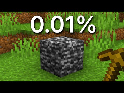 Collect all rare items in Minecraft