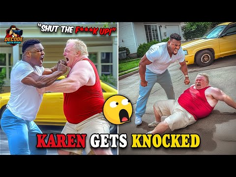 Racist Karen Messes With The WRONG GUY! | Moments Of Instant Karma To Karens Caught On Camera #1