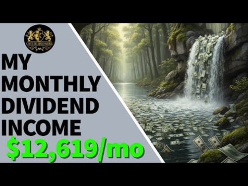 My Monthly Dividend Income: $12,619/month