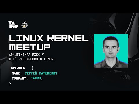 Расширения RISC-V в ядре Linux: обзор основных, политика приема и поддержки