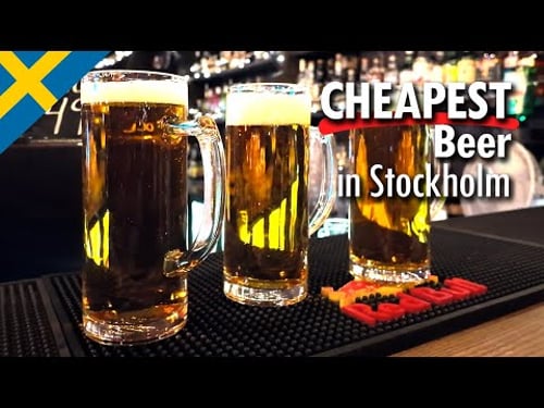 CHEAPEST Beer in Stockholm - With Under40kr.se