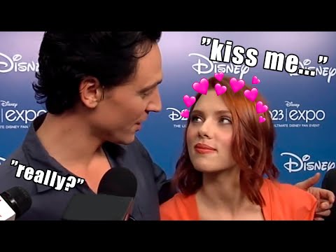 tom hiddleston flirting with everyone for 14 minutes and 30 seconds straight