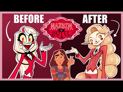 Redesigning HAZBIN HOTEL Characters in MY STYLE!