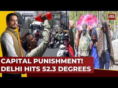 5Live With Shiv Aroor: Delhi Records Its Highest-ever Temperature At 52.3 Degrees Celcius