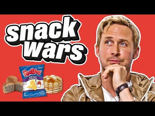 Ryan Gosling Tries British Snacks For The First Time | Snack Wars@ladbiblestories