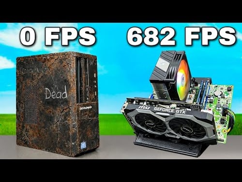 I Turned a Dead PC Into a Gaming Beast?!