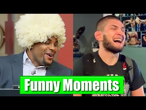 Khabib & DC FUNNIEST Moments Ever 😂