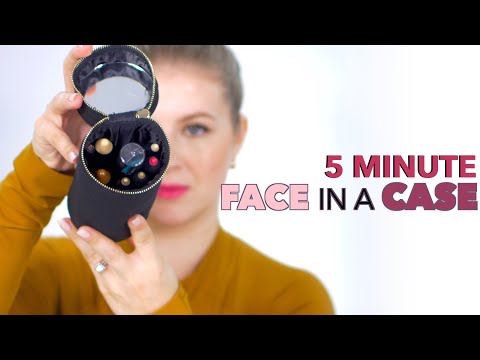 5 Minute Face In A Makeup Case!