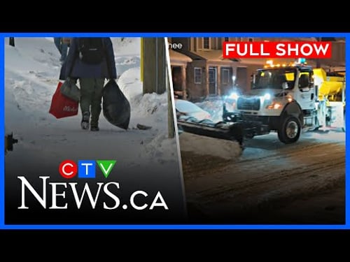Extreme cold and the race to remove snow | CTV News Kitchener at Six for Jan. 23, 2025