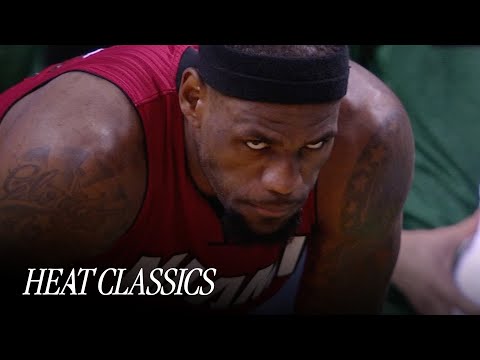 LeBron James Gives Boston Celtics 'The Stare' 👿 HEAT vs. Celtics Game 6