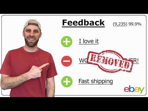 How to Easily Remove Negative Feedback on eBay