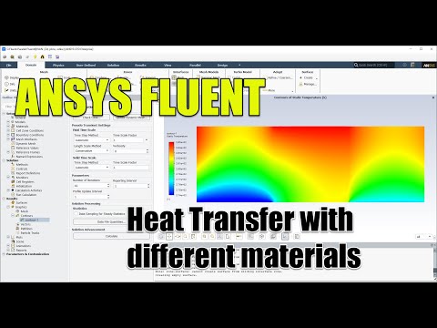 ✅ Ansys Fluent Tutorial | Heat Transfer between plates