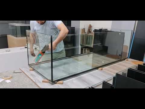 How to Make 500 Liter Aquarium with SIDE FILTER - Tepe Aquarium Systems