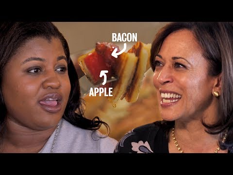 Kamala Harris Cooks Bacon-Fried Apples