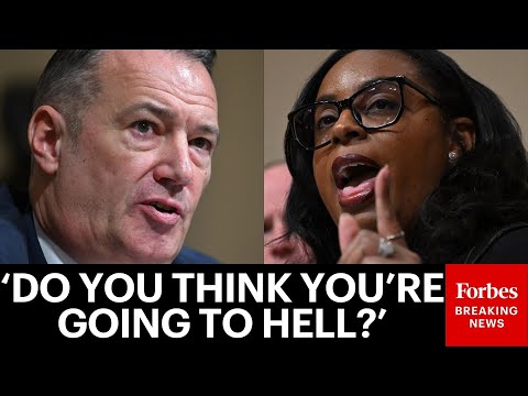 BREAKING: DHS Hearing Derailed When McIver Asks ICE Head If He Thinks He's Going To Hell