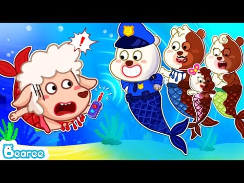 Hello Bearee⚡️ The Sweetest and Funniest Chocolate Mermaid from the Bottom of the Sea! | 30 Min A...