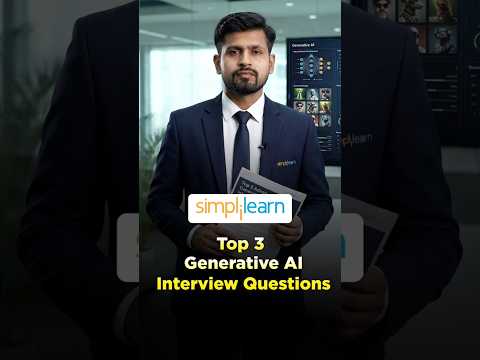 Top Generative AI Interview Questions You Must Know in 2026 #shorts #simplilearn