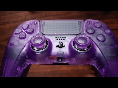 Ps5 Controller Shell Swap: eXtremeRate's Transparent Atomic Purple Bundle