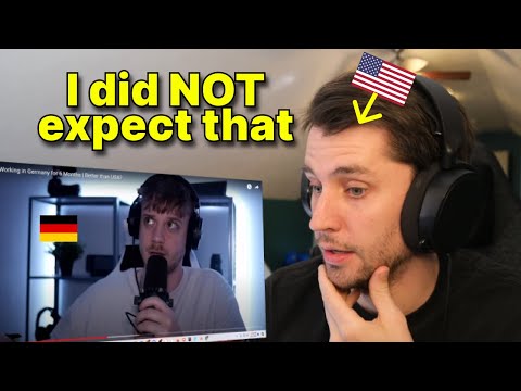 American reacts to: Working in Germany VS Working in America