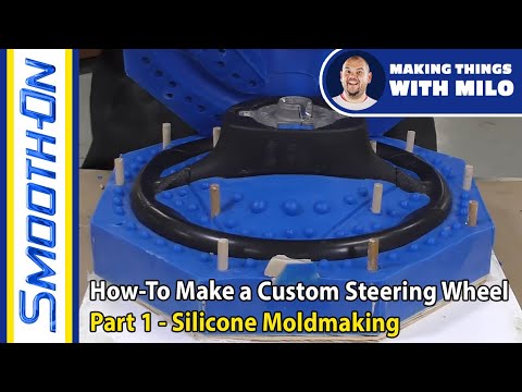 How To Make a Custom Steering Wheel: Part 1, Silicone Moldmaking